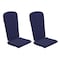 Flash Furniture 2PK Blue High Back Adirondack Chair Cushions JJ-CSN14501-BL-2-GG - alternate 3